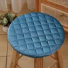 Chair Covers Velveteen Stool Surface Set Hood Small Round Cushion Seat Household El Non-slip Mat Bench