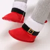 First Walkers Christmas born Baby Shoes Boys Girls Toddler Soft Bottom Infant Flats Warm Snow Boots 0-18Months 221122