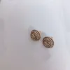 Boucles d'oreilles à tige nouveau designer pour femmes étoiles diamants champignon boucle d'oreille de luxe marque de mode designer classique simple maison dames fête bijoux de haute qualité avec boîte