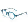 Sunglasses Frames High Quality Brand Designer Glasses Frame Men Women Eyeglasses Round Acetate Prescription