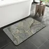 Bath Mats Non Slip Mat Absorbent Quick Drying Diatom Mud room Rug Modern Marble Pattern Kitchen Living Room Floor 221123