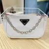 Re-Edition 2005 women leather 2022 luxurys designers bags bag should high quality leader handbag designer selling lady cross body chain coin