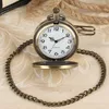 Relógio de bolso clássico de quartzo unissex Estados Unidos Corpo de marinho Pingente Relógios Chain Chain relógio Steampunk Reloj de Bolsillo239g