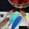 Ножи из нержавеющей стали нож для дома кухня столовая столовая сырная десертная ножи для ножей Spata Tool Sutler Hop Bar доставка Dhkad