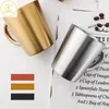 Mugs 310350ml 304 Stainless Steel Double Layer Coffee Cup Creative Water Heat Insulation Beer Drinkware 221122