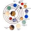 Ювелирные мешочки натуральные хрустальные сферы девять планет солнечной системы образцы для сбора драгоценных камней.