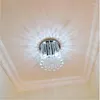 Ceiling Lights Modern Small Crystal Lamp E27 LED Ball Fixtures For El Hall Home Aisle Lustre