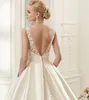 lace Wedding Dresses 2022 Sweetheart Ball Gowns Sparkly Crystal sexy Backless Cathedral Long Train plus size Bridal Gowns luxury