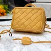 10A luxe make-up tas Klassieke mode een schoudertas high-end schapenvacht crossbody tas Vrijetijdsreizen grote capaciteit opbergtas met premium originele geschenkdoos