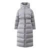 Parka en duvet pour femme, manteau d'hiver élégant, épais et chaud, 221122