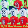 2022 Angleterre KANE SAKA soccer jerseys BELLINGHAM FODEN STERLING RASHFORD MOUNT SANCHO EnglandS 22 23 national football shirts Men Women Kids child kit uniforms