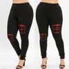 Leggings da donna Leggings senza cuciture con perline Plaid strappato Pannello da donna Elastico in vita Leggins push up casual Pantaloni Mujer