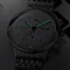 Wristwatches Mens Fashion Mechanical Watches Business Automatic Wristwatch Stainless Steel Luminous Designer Clock Reojes De Hombre 221122