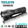 As lanternas tochas tochas z45 lanterna LED Ultra Bright Waterperspert Torch T6l2v6 Zoomable 5 modos Tactiacl lanterna para caça Uso 18650 Battery 221123