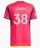 MLS 2024 2025 St. L OUIS City Soccer Jerseys 24 25 New St '' Red 'Sc Nilsson 4 Klauss 36 Nelson Gioacchini Vassilev Bell Pidro Football Shirdバージョンファン