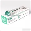 Rollo de microa de beleza DRS192 Derma roller Medical Aço inoxidável Face de agulha para micro Antiamento Antiening Anti -Wrinkle Drop del Dhtzm