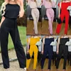 Damen-Overall, Strampler, Overall, Damen, O-Ausschnitt, Clubwear, Playsuit, Bodysuit, Party-Overall, kurzärmelig, Strampler, Einteiler, Jumpsuit De Fiesta Mujer 221123