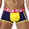 Slip 4 Pcs Haute Qualité Sous-Vêtements Homme Boxer Homme Coton Hommes shorts s Sexy Shorts Pénis 221123