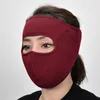 Casquettes de cyclisme 11UE Fleece Warm Face For Protection Cover Outdoor Windproof Mask Breathable