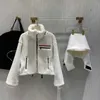 Women's Jackets designer Womens Tech fleece 22AW Cardigan Outerwear Slim Jactet Fashion Tracksuits Style Warm Coat Size S-L 0PU7