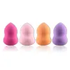 Whole- 4 Color Mini Gourd Makeup Cosmetic Sponge Puff Set Foundation Base Powder Cream Concealer Blusher Cosmetic Blending Puffs Kit272E