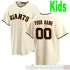 Custom 2021 Baseball 9 Brandon Belt Jerseys zszyte Hunter Pence Billy Hamilton Mike Yastrzemski Alex Dickerson Mauricio Dubon Man Man