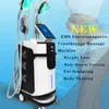 Nouveau système de refroidissement à 360 degrés Fat Freeze Body Sculpting EMSlim Machine de massage par cryothérapie électromagnétique Magnétique Lean Pacemaker Équipement d'entraînement musculaire