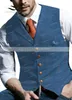 Costumes pour hommes Blazers Gris Casual Gentleman Armée Vert Gilet À Carreaux Veste En Laine Douce Tweed Gilet D'affaires Pour Homme Fête De Mariage 221123