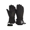 Лыжные перчатки пять пальцев перчатки лыжны для мужчин женщины зимняя черная черная теплый хлопковой начинка на велосипеде На открытом спортивном экране водонепроницаемый 221123