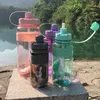 Water Bottles 6002000ML Outdoor Fitness Sports Bottle Kettle Large Capacity Portable Climbing Bicycle Free Gym Space Cups 221122