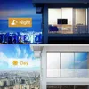 Window Stickers One Way Mirror Film Privacy Glass Sticker Reflective UV Sun Solar Self Adhesive For Home Office Living