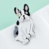 Broszki Cindy Xiangon Cartoon Pet Dog Cute Animal Animal Acryl Brooch Pins Odznaka Ostra Okoł