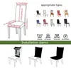 Fundas para sillas Color sólido para elegir Funda de tamaño universal Gran elasticidad Funda protectora para asiento Antipolvo Lavable Extraíble
