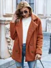 Dames bont faux herfst winter teddy jas vrouwen vrouwelijk oversized jas dames bovenkleding overjas dik warme pluche s 221123