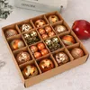 Christmas Decorations 42pcs Tree Balls 6cm Big Multicolor Ornaments Set for Home Party Decor 221123