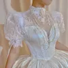 Арабское роскошное бальное платье Свадебное платье Blingbling Bead Bead Appliques Princess Bridal Plant Plus Size vestido de Noiva Custom Made 2023