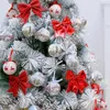 Feestdecoratie 14 stks /set kerstboomballen hanger ornamenten hangende bal plastic decoraties huis vakantie navidad jaar decor cadeau