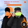 O outono e o inverno reflexivo Rússia ushanka chapéu espessante chapau chapéu de bombardeiro chapéus de ciclismo à prova de vento chapéus de cabeceira de cabeceira