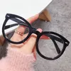 Okulary przeciwsłoneczne ramy nywooh czarne okrągłe okulary kobiety vintage okulary dla mężczyzn studenckie optyczne ramy fałszywe okulary unisex