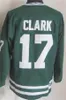 Men Retro Hockey 17 Wendel Clark Jersey 14 Dave Keon 16 Darcy Tucker 22 Tiger Williams Vintage Classic 75 -årsjubileum för sportfans All''nhl''Shirt