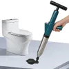 Diğer Banyo Tuvalet Malzemeleri Güçlü Boru Piston Elektrik Yüksek basınçlı hava silahı banyo lavabo duş mutfak tıkalı drenaj Unblocker 221123