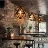 Pendant Lamps American Style Rural Iron Chandelier Loft Vintage Industrial Bar Single Ended Restaurant Modern Suspension Light Fixture