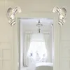 Dekorativa blommor 1Pair Door Frame Angel Wing Sculpture Simulation Goddesses Action Retro Vinkel Klassisk eldstadsstaty Pos Q6U4