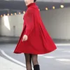 Женские шерстяные смеси Осенние зимние куртки Coats Корейский распутный большой размер