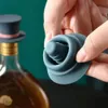 Keukenbar Tool Silicone Wine Stoppers Magic Hat Wine Bottle Caps Decoratieve wijnen Sealer Cererver herbruikbare wijnkrucks