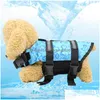 Dog Apparel Pet Supplies Life Jacket Summer Colour Dog Clothes Swimsuit Accessories Mti Sizes Easy To Wear Carry 20Gg5 Cc Drop Deliv Dhhst