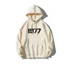 Designer Luxury 1977 Classic 100% Cotton Autumn New Men's and Women's Loose Hooded Sweater Design Sense Ins Casual Couple Coat Ing RJSH