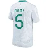 Maglia nazionale di calcio Arabia Saudita Maglia da calcio Coppa del mondo 6 Mohammed Al-Burayk 13 Yasser Al-Shahrani 2 Maglia da calcio Sultan Al-Ghannam Haitham Asiri Al-Dawsari