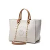 Sacs de soirée de luxe pour femmes Fashion Chrand canvas Handbag Handbag Classic Pearl Beach Hand Bag Designer Feme