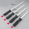 Sharpeners 1Pcs Knife Sharpening Rod 6/8/10/12inch Diamond/Ceramic Kitchen Steel Professional Grinding System Knives Tool 221122